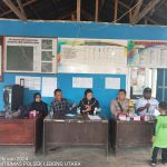 Bhabinkamtibmas Polsek Lebong Utara Hadiri Musyawarah Penetapan APBDes di Desa Nangai Tayau