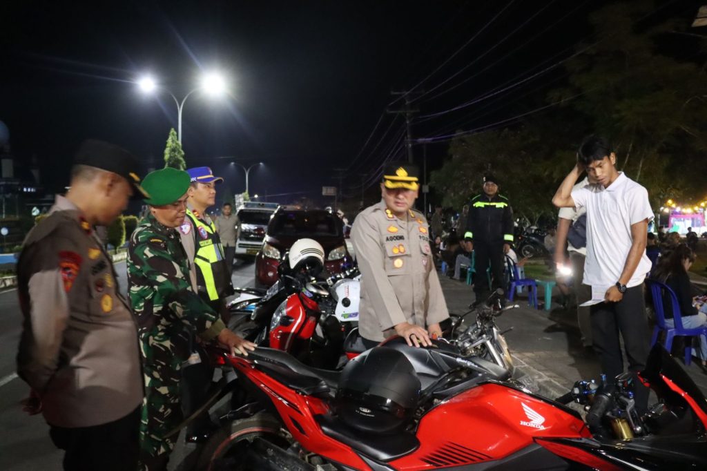 POLRES LEBONG GELAR PATROLI GABUNGAN ANTISIPASI GANGGUAN KAMTIBMAS SELAMA RAMADAN 1447 H
