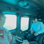 Cek Kesiapan Arus Mudik Pelabuhan Merak, Kapolri, Panglima hingga Menko PMK Patroli Naik Heli 