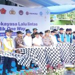 Pimpin One Way Nasional Arus Balik Lebaran, Kapolri ke Pemudik: Utamakan Keselamatan 