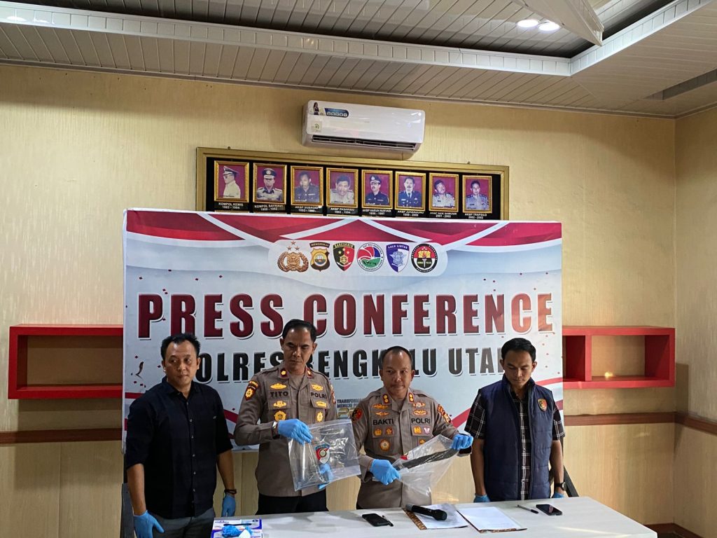 Gerak Cepat, Polres Bengkulu Utara Ringkus Lima Pelaku Pengeroyokan Maut di Pinang Raya