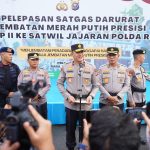 Polda Riau kembali bangun 83 jembatan merah putih presisi tahap II, 120 personel diberangkatkan