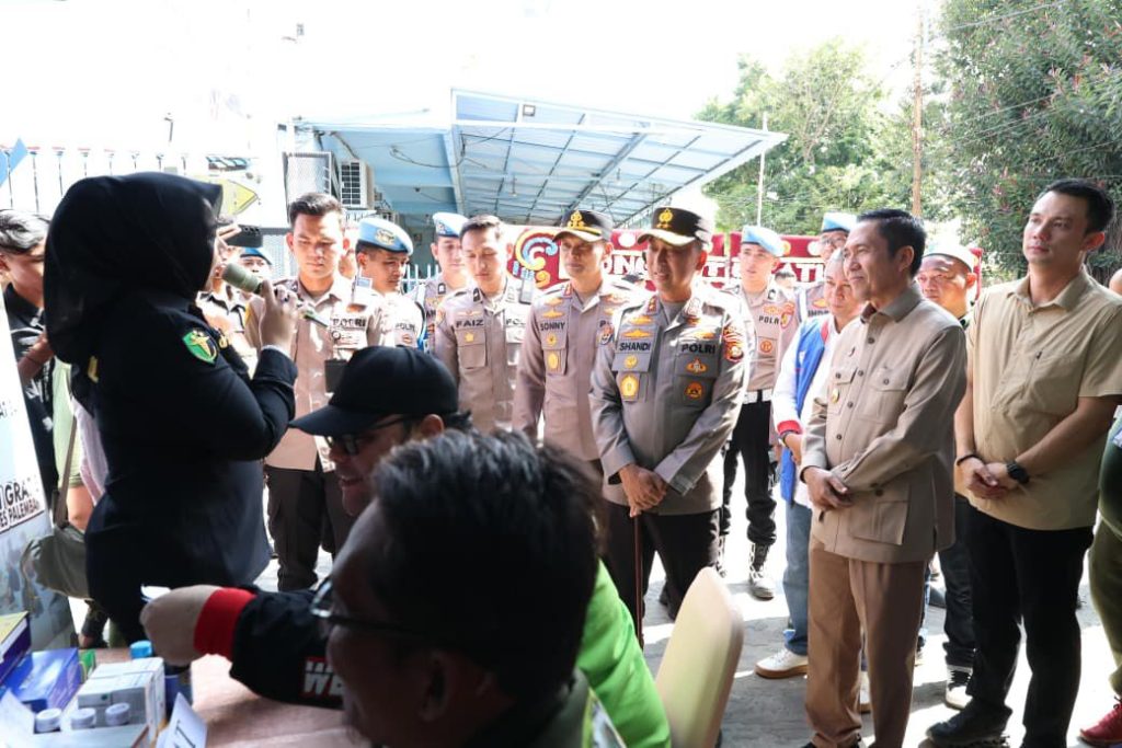 Resmikan Kedai ADO Presisi, Kapolda Sumsel: Driver Ojol Mitra Jaga Kamtibmas