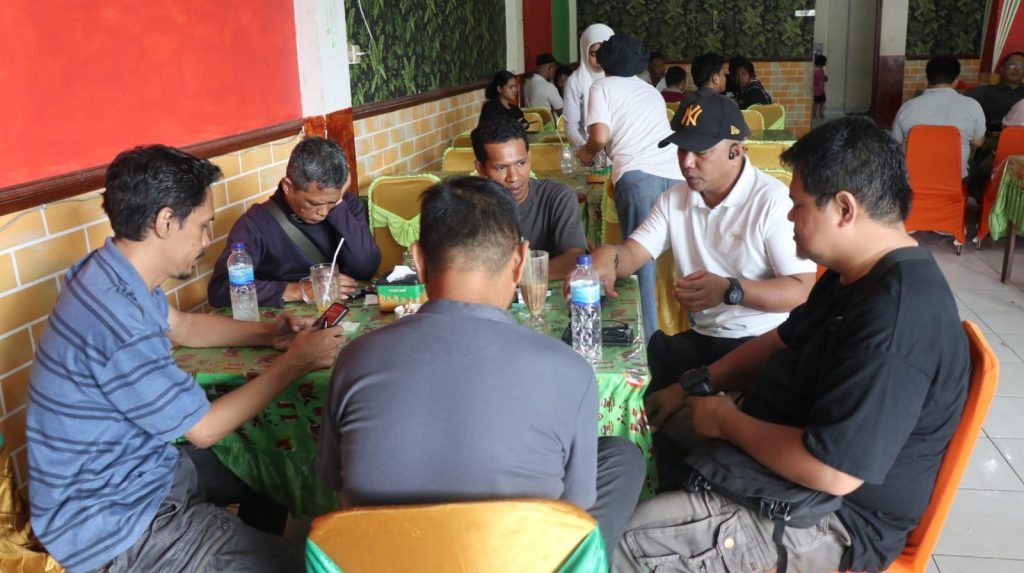 Jalin Kebersamaan, Satgas Humas Ops Damai Cartenz-2026 Gelar Tatap Muka Bersama Wartawan di Jayapura