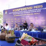 Polda Riau Bongkar 1.333 Kasus Kejahatan Jalanan, 525 Tersangka Diamankan