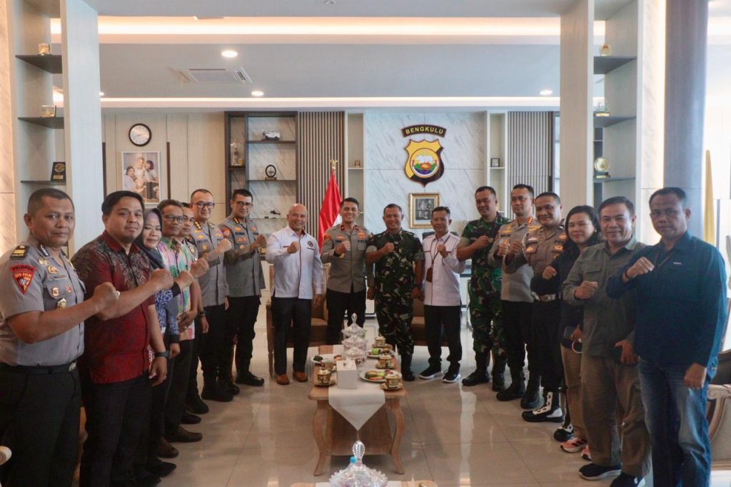 Kapolda Bengkulu Terima Audiensi Danrem 041/Gamas Ketum PJSI Provinsi Bengkulu, Dukung Penuh Kemajuan Judo di Provinsi Bengkulu