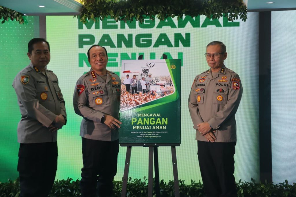 Ketahanan Pangan Jadi Isu Strategis Nasional, Wakapolri Luncurkan Buku ke-42 “Mengawal Pangan Menuai Aman