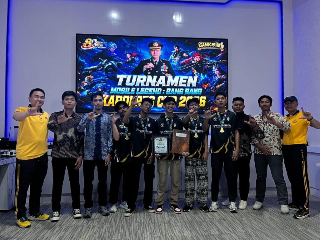 POLRES LEBONG SUKSES GELAR TOURNAMENT ESPORT KAPOLRES CUP 2026, SIAPKAN JUARA MENUJU KAPOLDA CUP