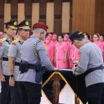 Polri Laksanakan Kenaikan Pangkat 87 Perwira Tinggi, Empat Perwira Raih Bintang Tiga