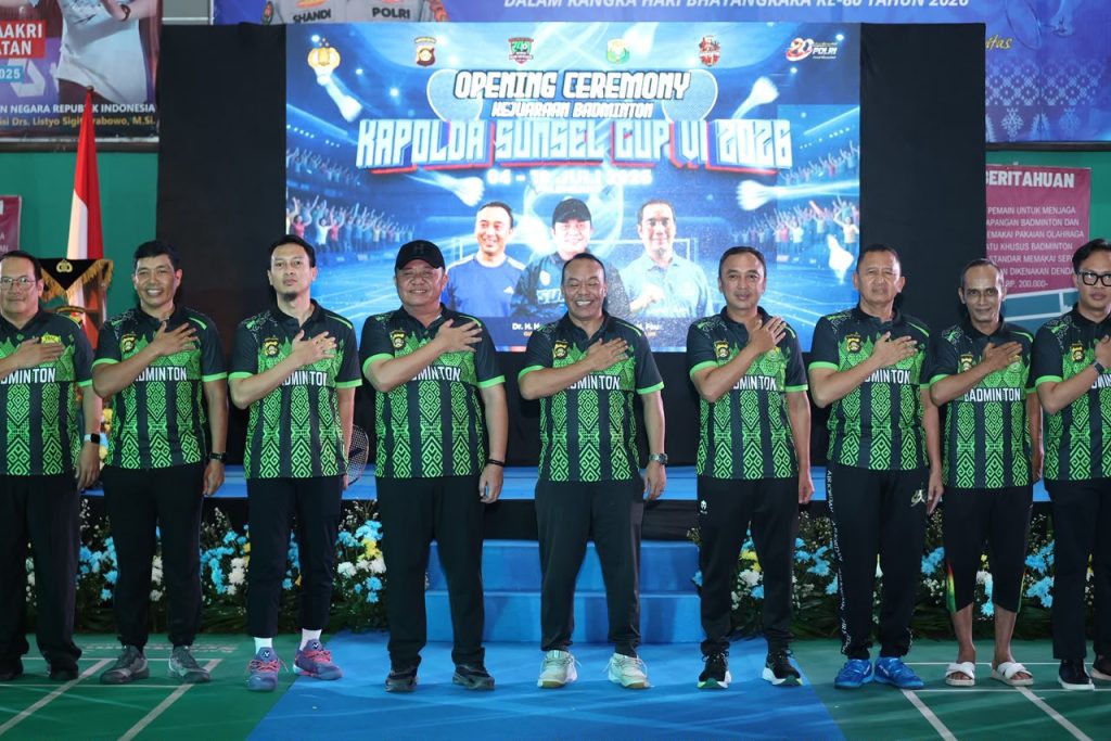 Perkuat Sinergi dengan Masyarakat, Polda Sumsel Gelar Badminton Kapolda Cup 2026 yang Diikuti Ribuan Peserta