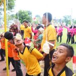 Polres Lebong dan Bhayangkari Cabang Lebong Memeriahkan HUT RI Ke-81 Bersama Anak Panti Asuhan Kabupaten Lebong.