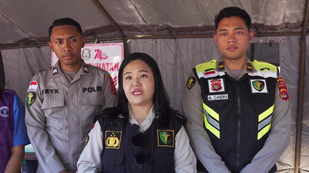 Keslap Posko Ende Hadirkan Poli Anak dan Poli Gigi untuk Layani Keluhan Warga