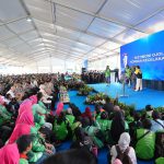 5.150 Pengemudi Ojol Ikuti Gebyar Keselamatan Lalu Lintas Korlantas Polri di Serpong