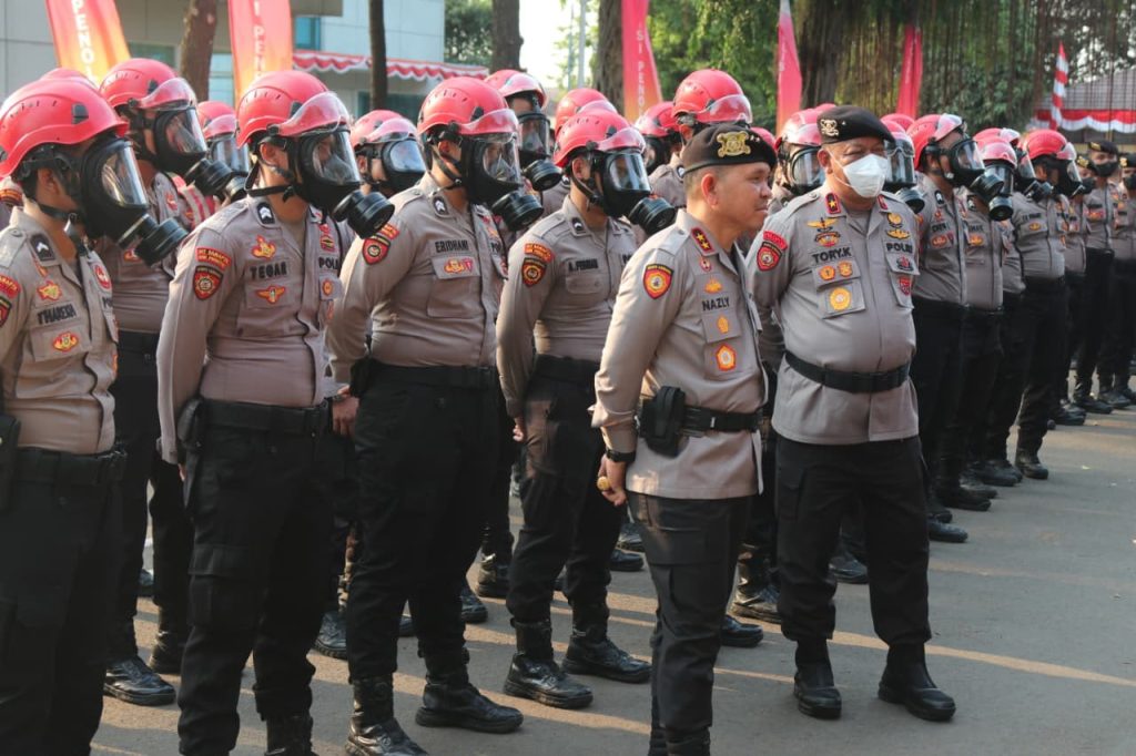 Polri Perkuat Kesiapsiagaan Pasukan Hadapi Dampak Aktivitas Gunung Api