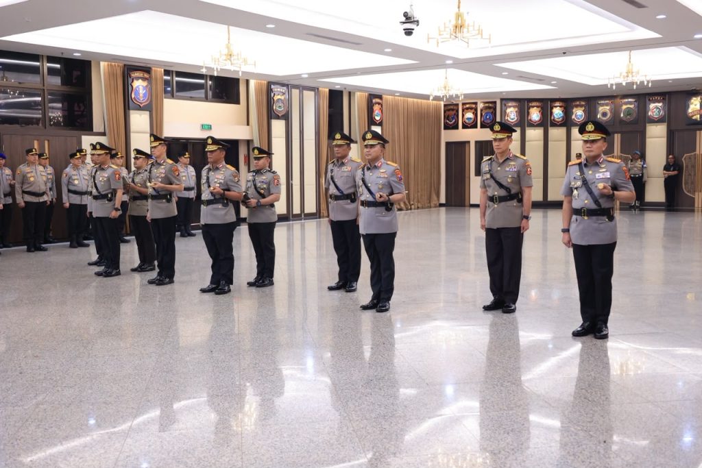 Kapolri Pimpin Sertijab di Mabes Polri