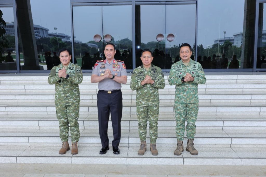 Kapolri Silaturahmi ke Panglima TNI, Perkuat Sinergi Jaga Stabilitas Keamanan