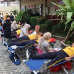 Serentak di Seluruh Indonesia, Polda Bengkulu dan Polres Jajaran Kumpulkan 242 Kantong Darah HUT Humas Polri ke-75