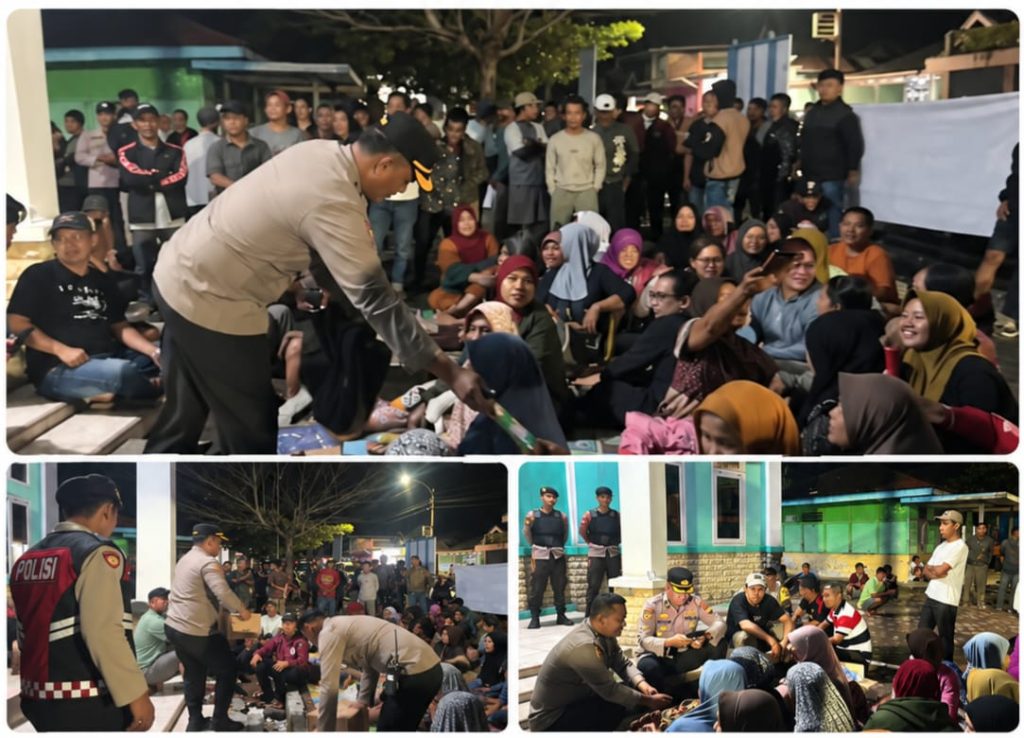 Polres Lebong Kawal Penyampaian Aspirasi Warga Desa Lemeu, Situasi Tetap Kondusif